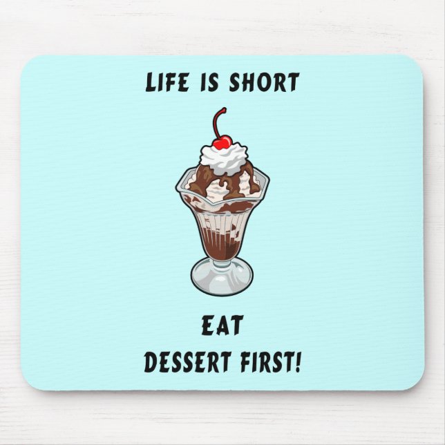 Dessert Life Mouse Mat (Front)