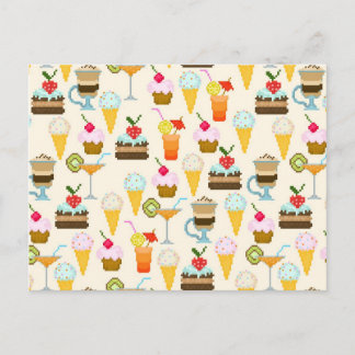 Dessert Postcard