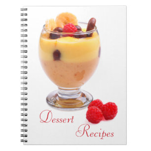 Dessert Recipes Notebook