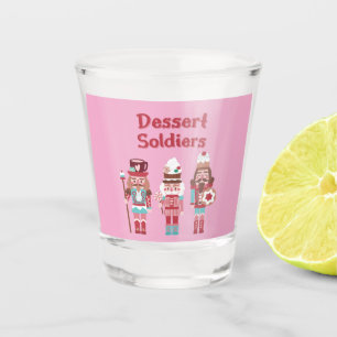 Dessert Soldier Nutcrackers   Shot Glass