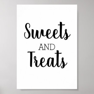 Dessert table sign