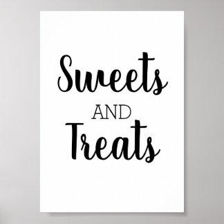 Dessert table sign