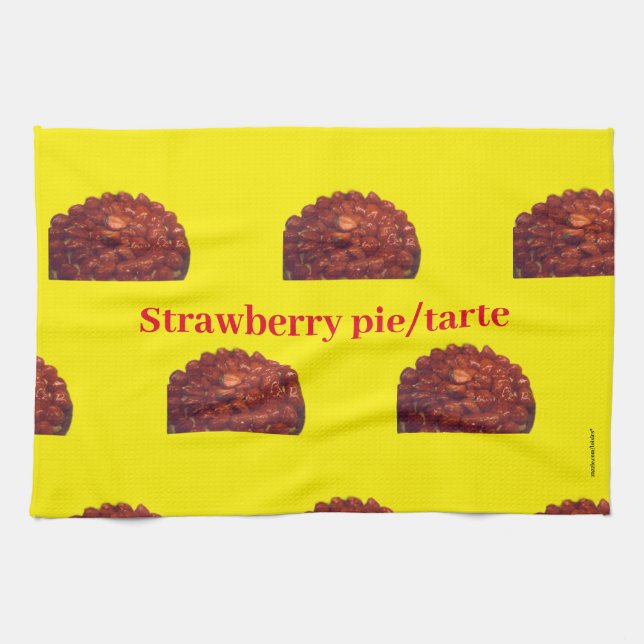 Dessert Tea Towel (Horizontal)