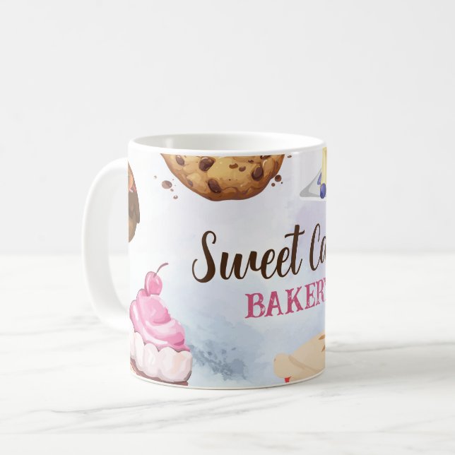 Desserts Bakery Cakes and Cookies Mug (Front Left)