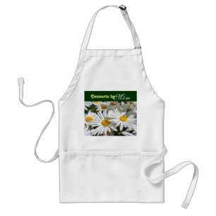 Desserts by MOM apron gifts Daisy Flowers Sweets
