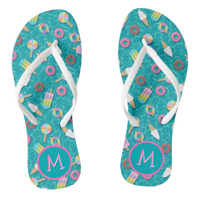 Desserts Flip Flops (Footbed)