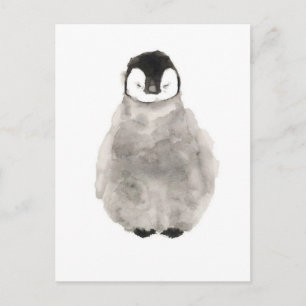 Dessin bébé pingouin postcard