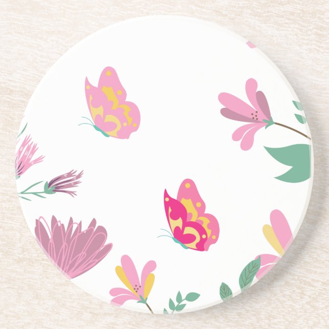 Dessous de verres   printemps coaster (Front)