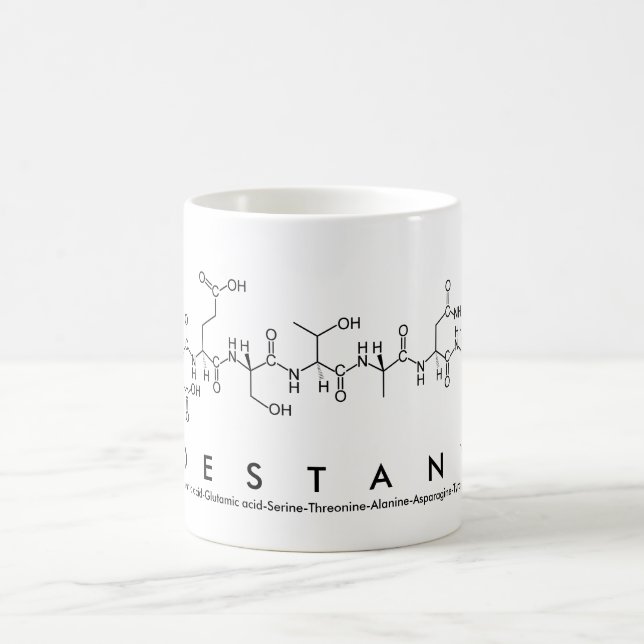 Destany peptide name mug (Center)