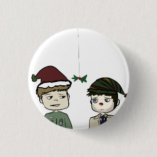 Destiel Supernatural Holiday Pin