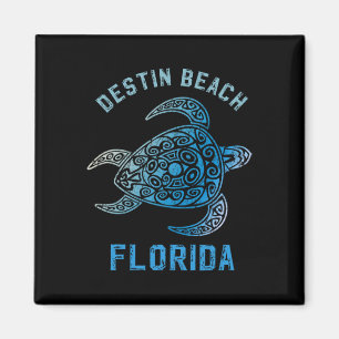 Destin Beach Florida Fl Sunshine State Ocean Turle Magnet