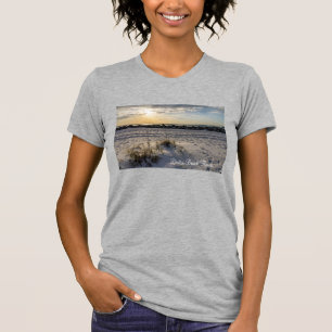 Destin Beach Florida Jetty Sunset Women's Tshirt