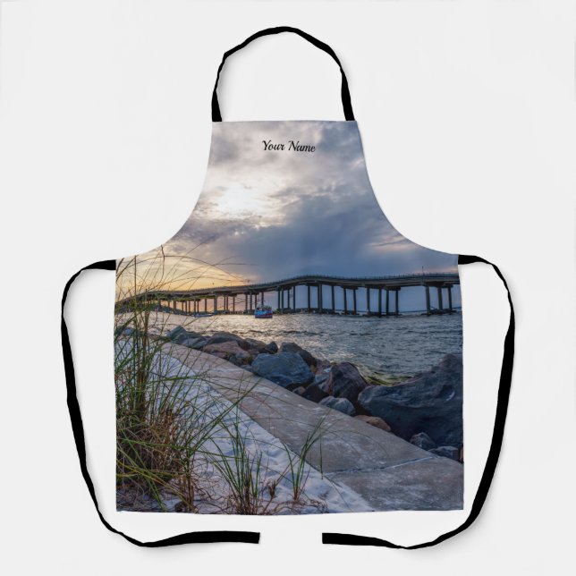 Destin East Pass Sunset Apron (Front)