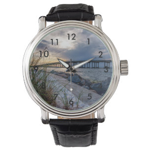 Destin East Pass Sunset Wrist Watch