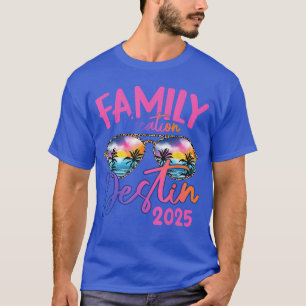 Destin Florida 2025 Sunglasses Vacation Matching F T-Shirt