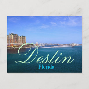 Destin, Florida Bay Harbour Postcard