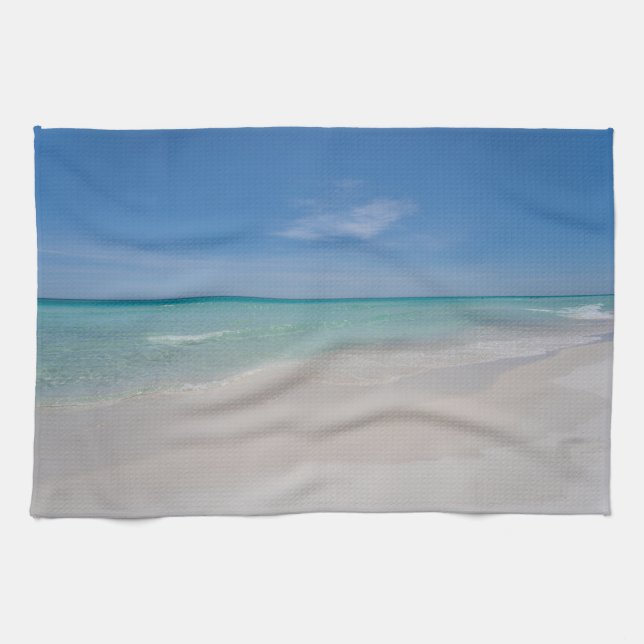 Destin Florida Beach Kitchen Towel (Horizontal)
