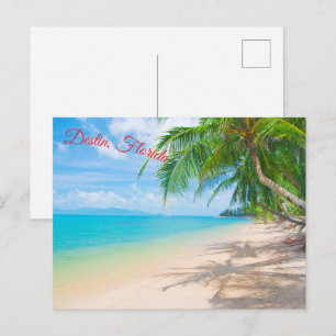 Destin Florida Beautiful Sunset Beach Photograph Postcard