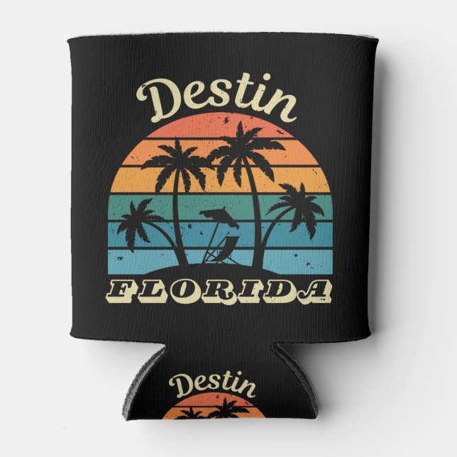 Destin Florida  Can Cooler (Front)
