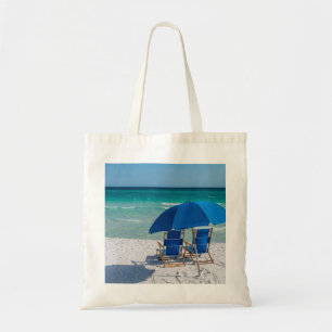 Destin Florida Chairs And Umbrella Tote Bag