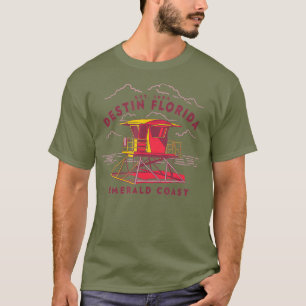 Destin Florida Est 1984 Life Guard Stand T-Shirt