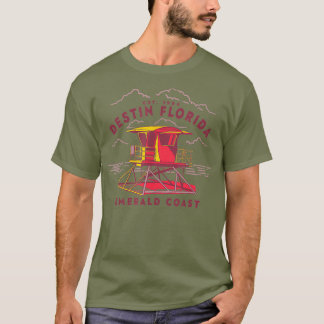 Destin Florida Est 1984 Life Guard Stand T-Shirt