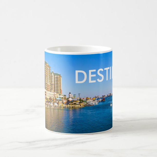 Destin Florida Harbour Beautiful Scenic Photo Mug (Center)