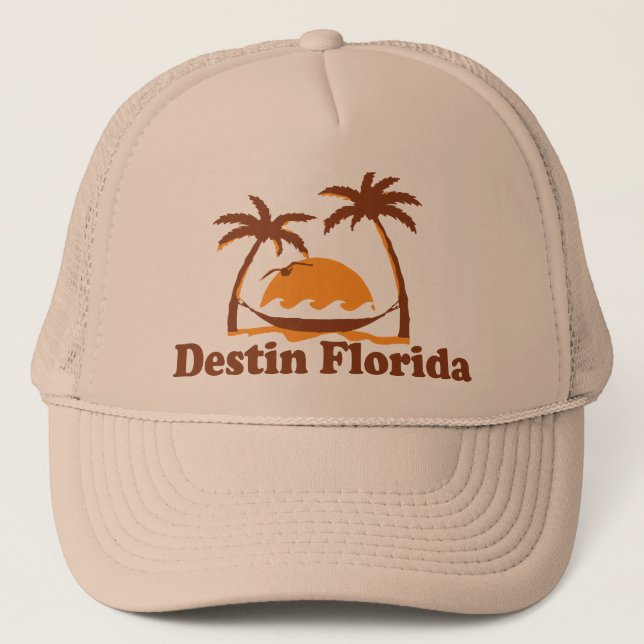 Destin Florida. Trucker Hat (Front)