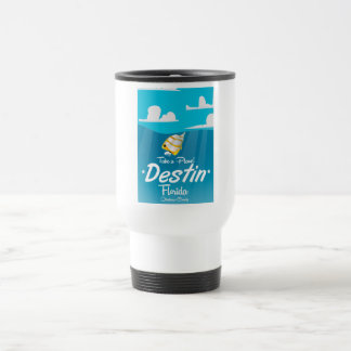 Destin Florida vintage travel poster. Mug