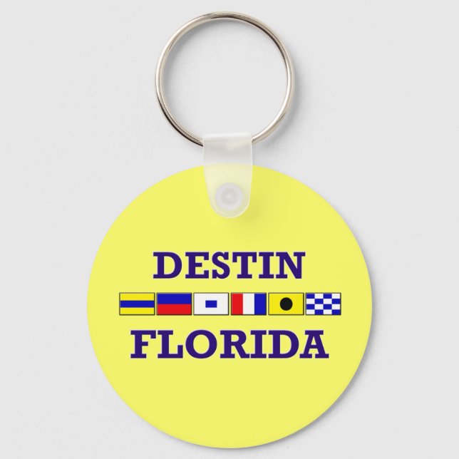 Destin Keychain (Front)