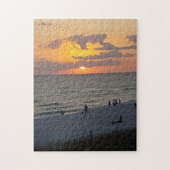 Destin Sunset Jigsaw Puzzle (Vertical)