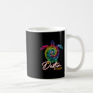 Destin Tie Dye Sea Turtle Florida Matching Family Coffee Mug