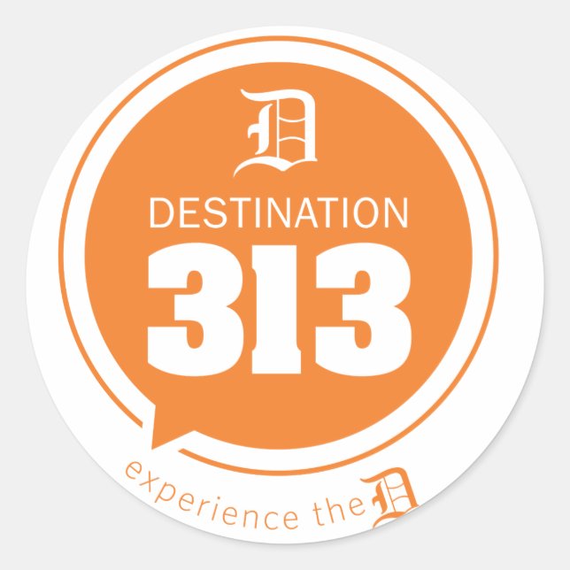 Destination 313 stickers (Front)