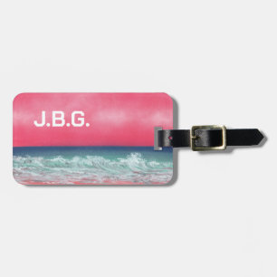 Destination Beach Luggage Tag