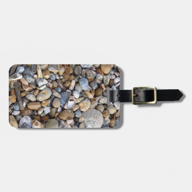 Destination beach  luggage tag (Front Horizontal)