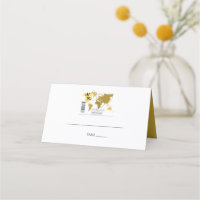 Destination Boarding Pass Wedding