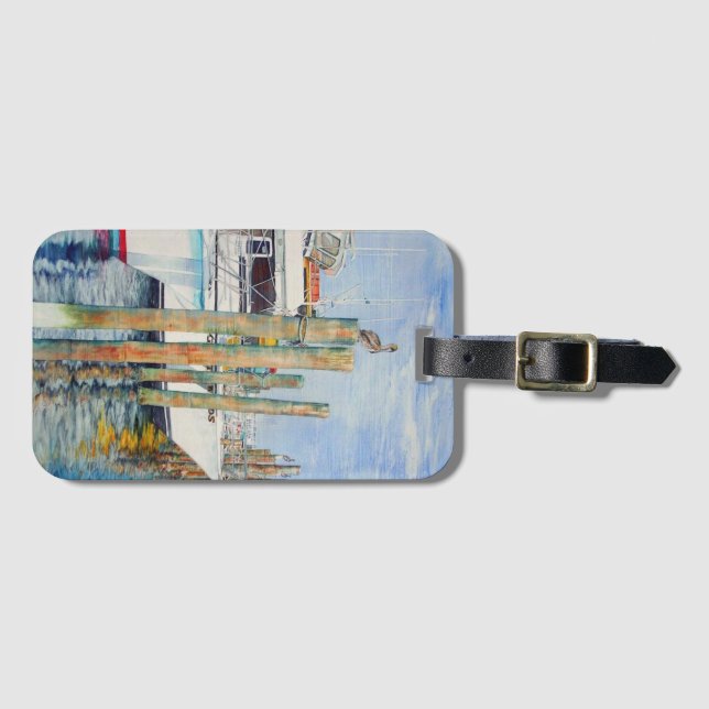 Destination Destin Luggage Tag (Front Horizontal)