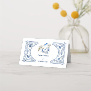 Destination Greece Santorini Wedding Place Card