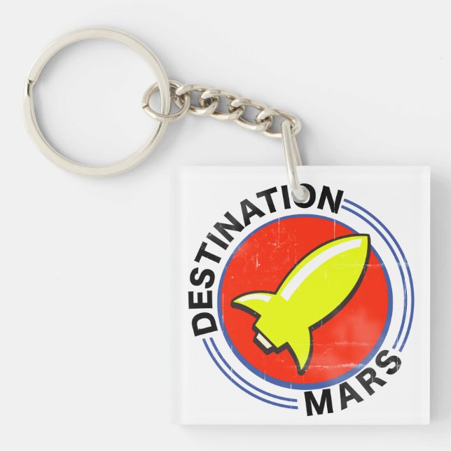 Destination Mars Key Ring (Front)