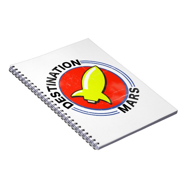 Destination Mars Notebook (Right Side)
