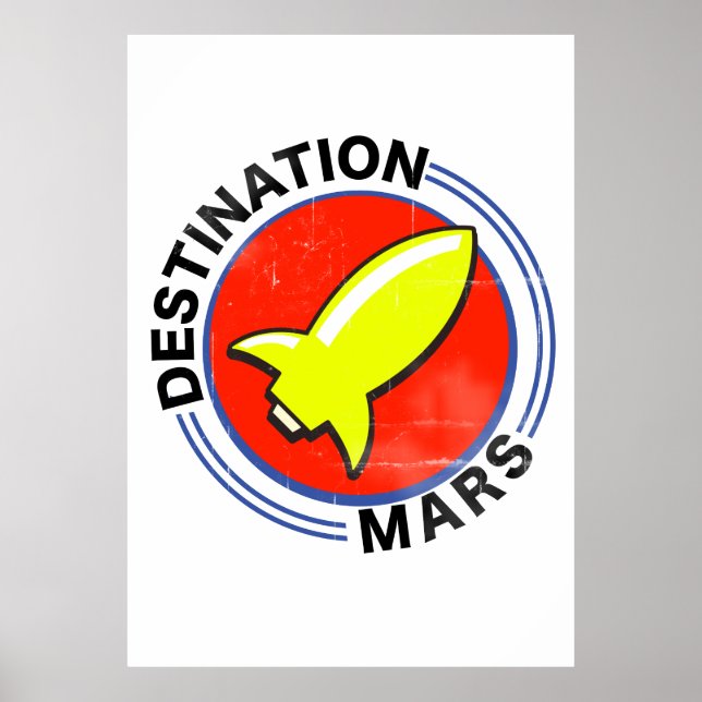 Destination Mars Poster (Front)