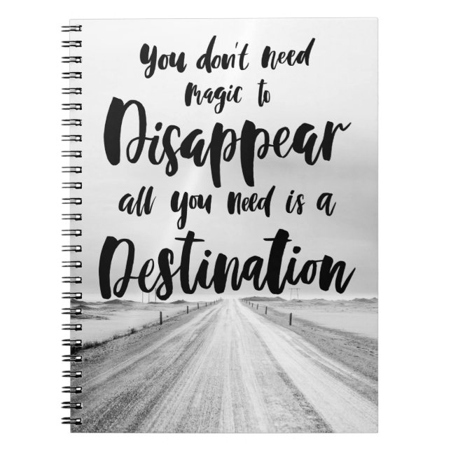 Destination Notebook (Front)