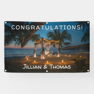 Destination Paradise - Wedding Banner