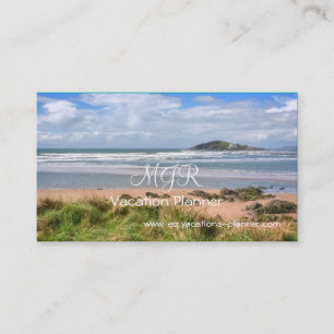 Destination Planner for UK Travel Vacations Business Card