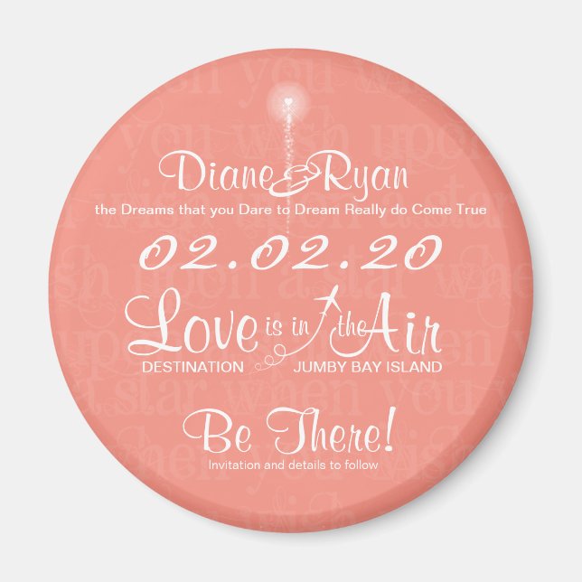 Destination Save the Date Magnets (Front)