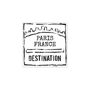 Destination Stamp for Wedding, Travel Party
