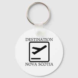 Destination To East Coast Nova Scotia key chain