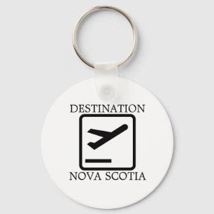 Destination To East Coast Nova Scotia key chain