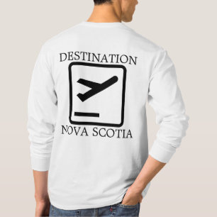 Destination To the East Coast Nova Scotia Hoodie T T-Shirt