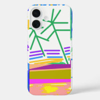 Destination Vacation Festive Abstract